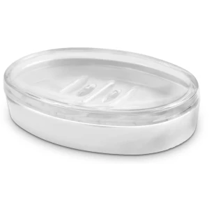 Мыльница Joli пластик цвет снежно-белый