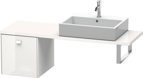 BR512109191 Brioso Шкафчик для компактной консоли Серо-коричневый декор Duravit - Вид №2