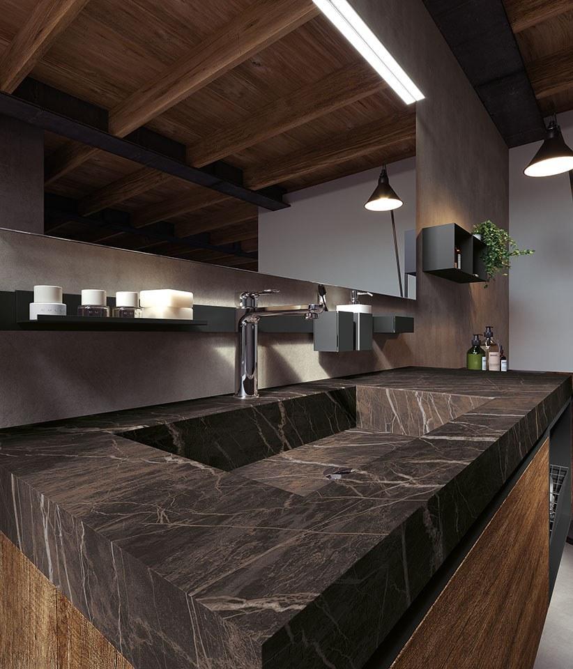 Archeda Подвесная тумба под умывальник Linea sun-id-1453803 - Вид №3