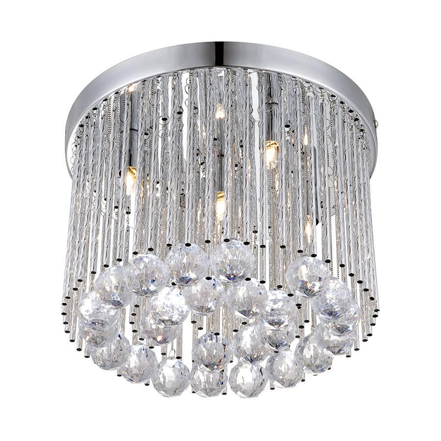 Потолочная люстра Globo Janina 68348-5 GLOBO JANINA 108787 Хром Ceramica Globo  - Вид №1