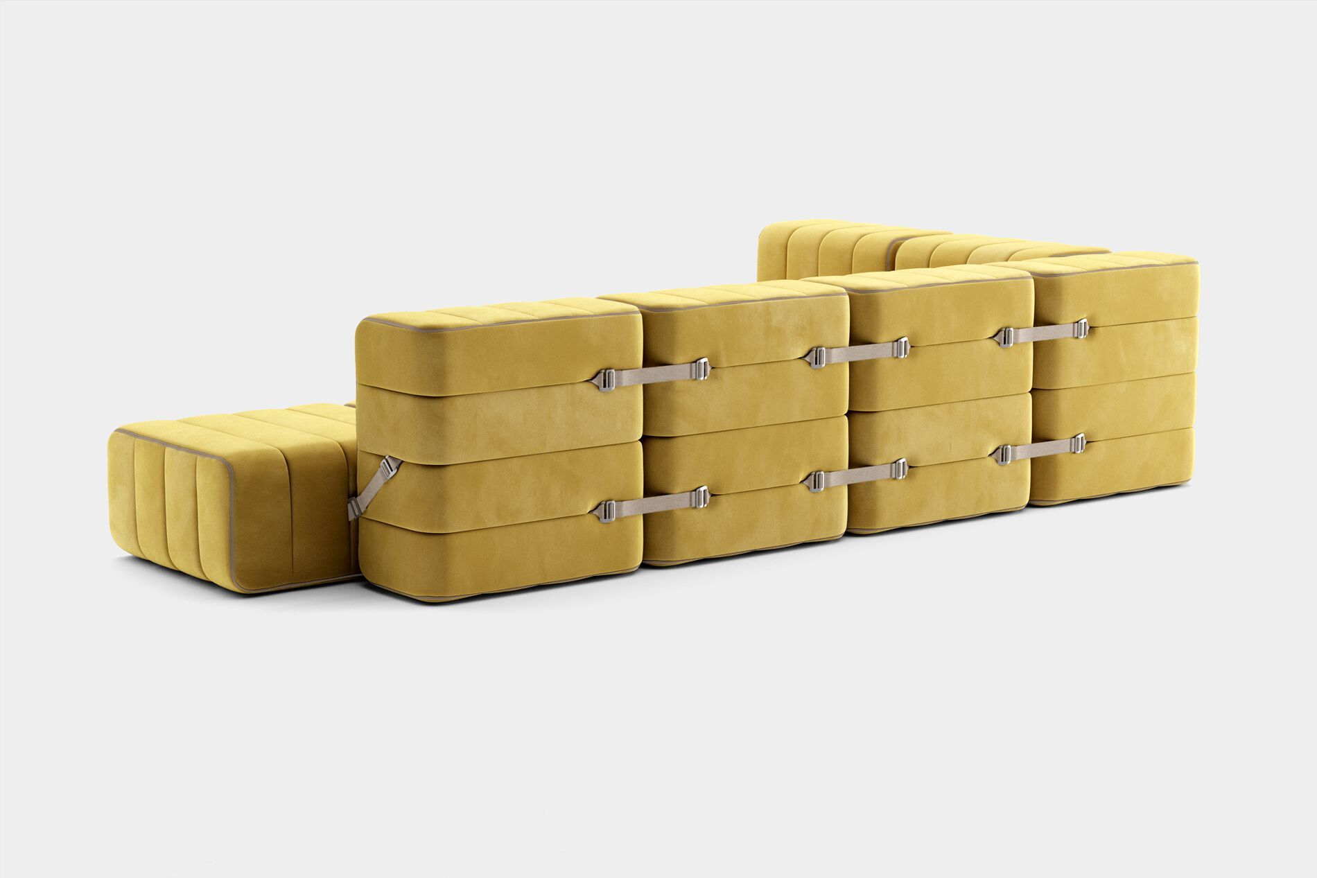 Модульный угловой диван из ткани AMBIVALENZ Curt ARCH-00083106 - Вид №25