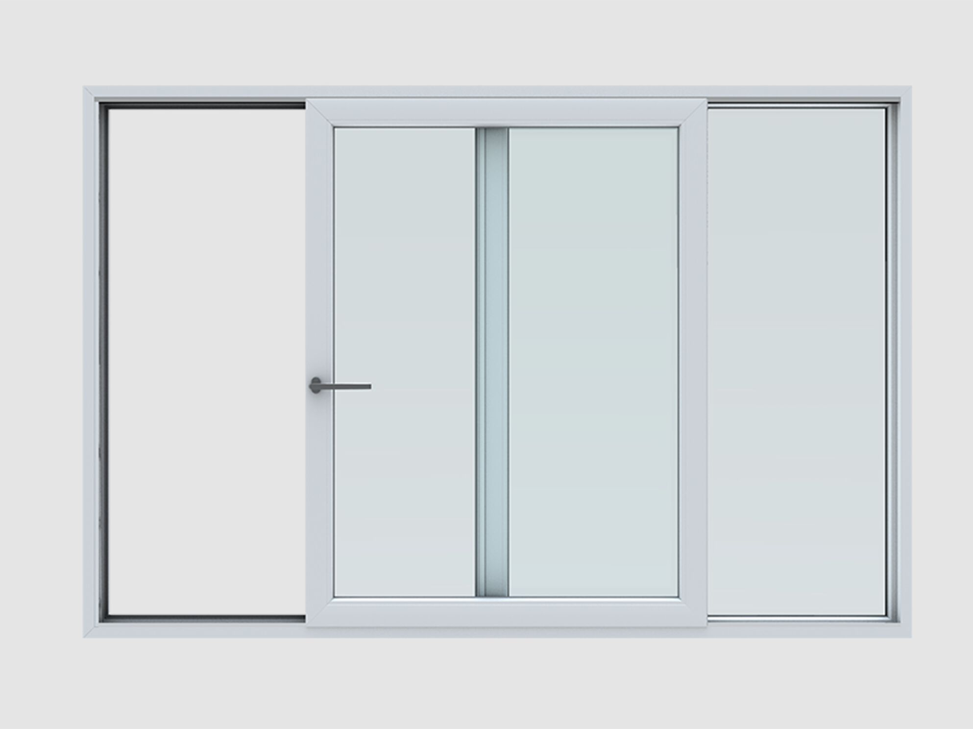 Раздвижные окна из ПВХ QFORT Paysage ARCH-00057486