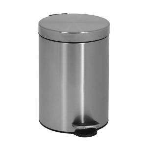 95121 Нержавеющee мусорное ведро с пластмассовой вкладкой SANELA