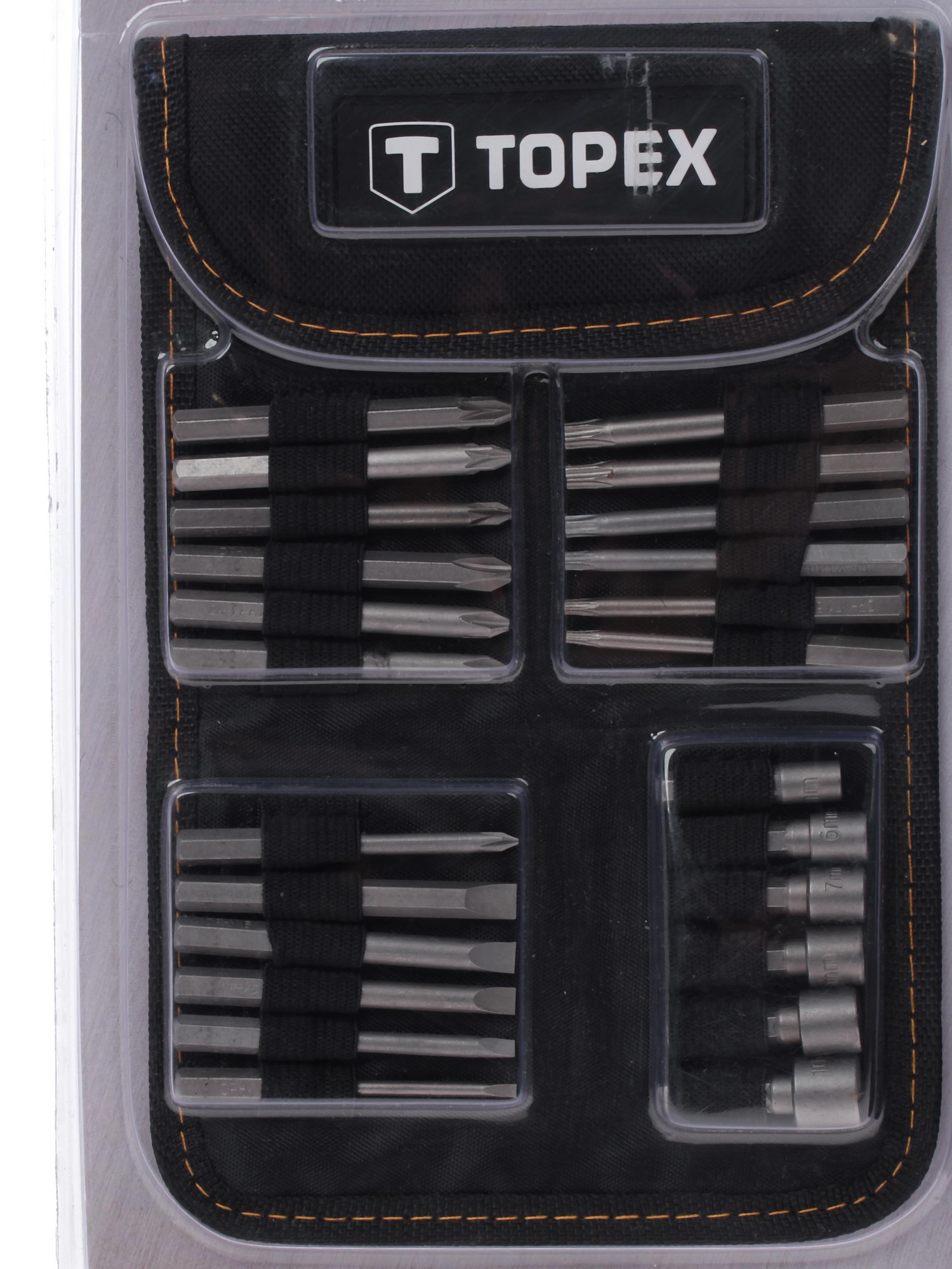 Отвертка с насадками/битами Topex 39D352 1043630 STDN-0115816 - Вид №1