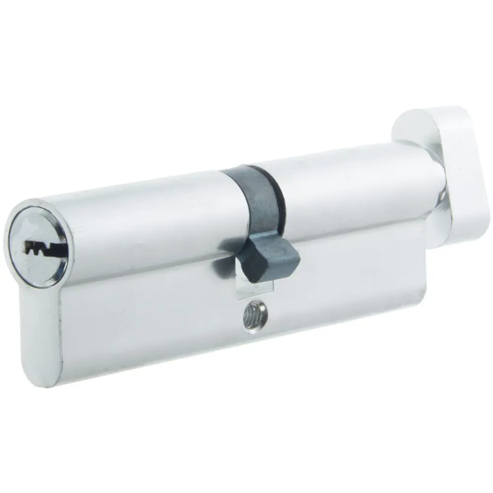 Цилиндр Standers 100, 50x50 мм, ключ-вертушка, цвет хром STLM-2112628