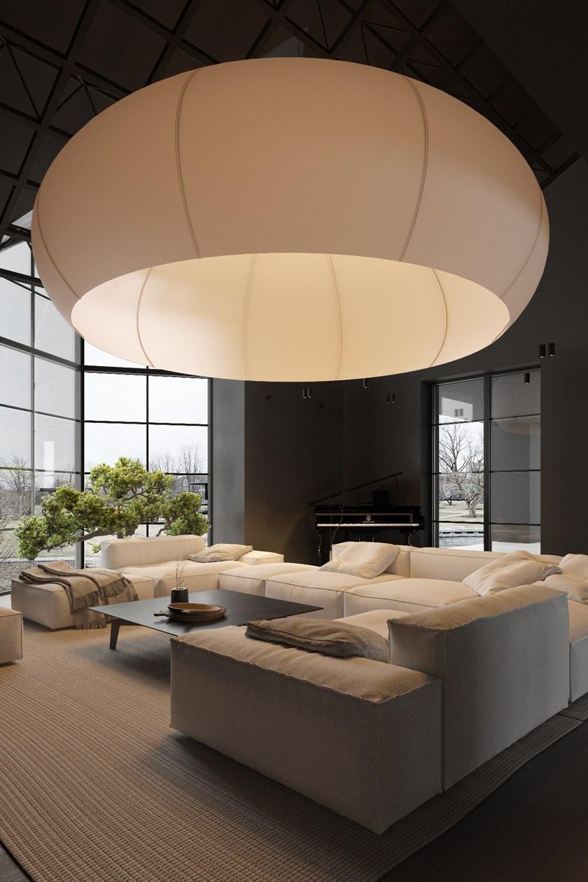 Eden Design Светодиодный подвесной светильник из полиэтилена с диммером sun-id-1356025 - Вид №2