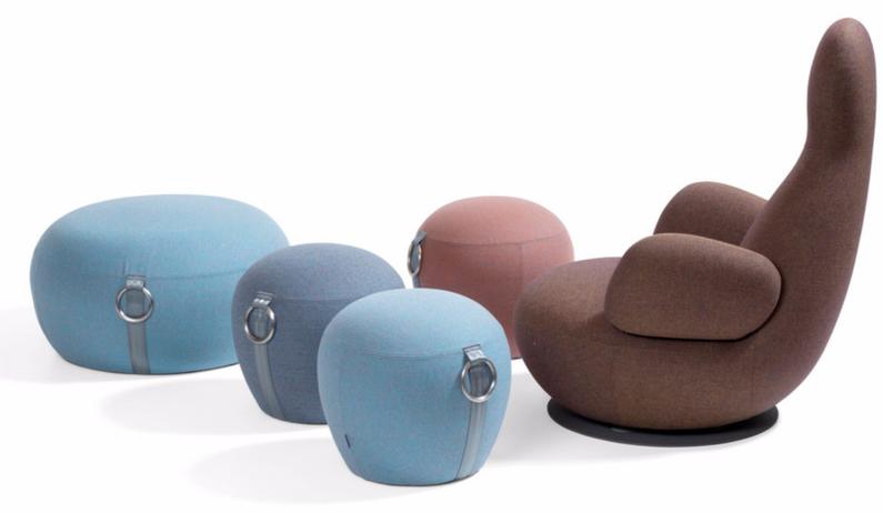 Blå Station Пуф из мягкой ткани  0543 Bla Station  - Вид №3