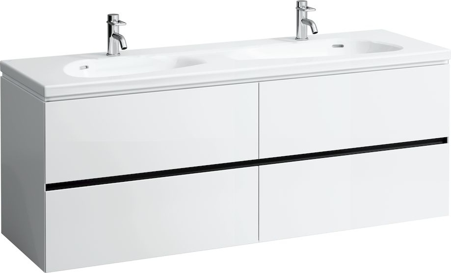 H8148090001041 Двойная раковина-столешница LAUFEN PRO - Вид №1