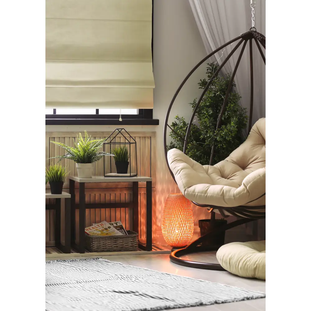 Штора римская Милфид 100x175 см цвет ваниль Santreyd STLM-2198941 - Вид №5