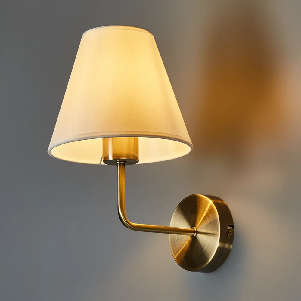 Бра Arte lamp Elba E27 1x60 бронза STLM-2145340