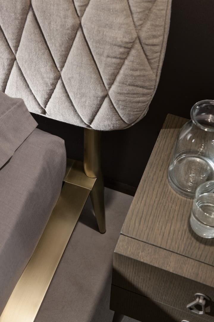 Cantori Кровать двуспальная с обивкой sun-id-1348378 - Вид №2