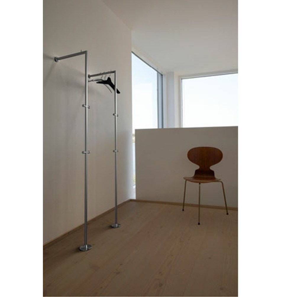 FROST Подставка для прихожей 2 » матовая Нержавеющая сталь Матовый N1177  - Вид №5