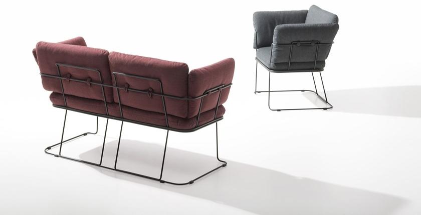 B-LINE Диван из ткани Merano sun-id-1494021 - Вид №1