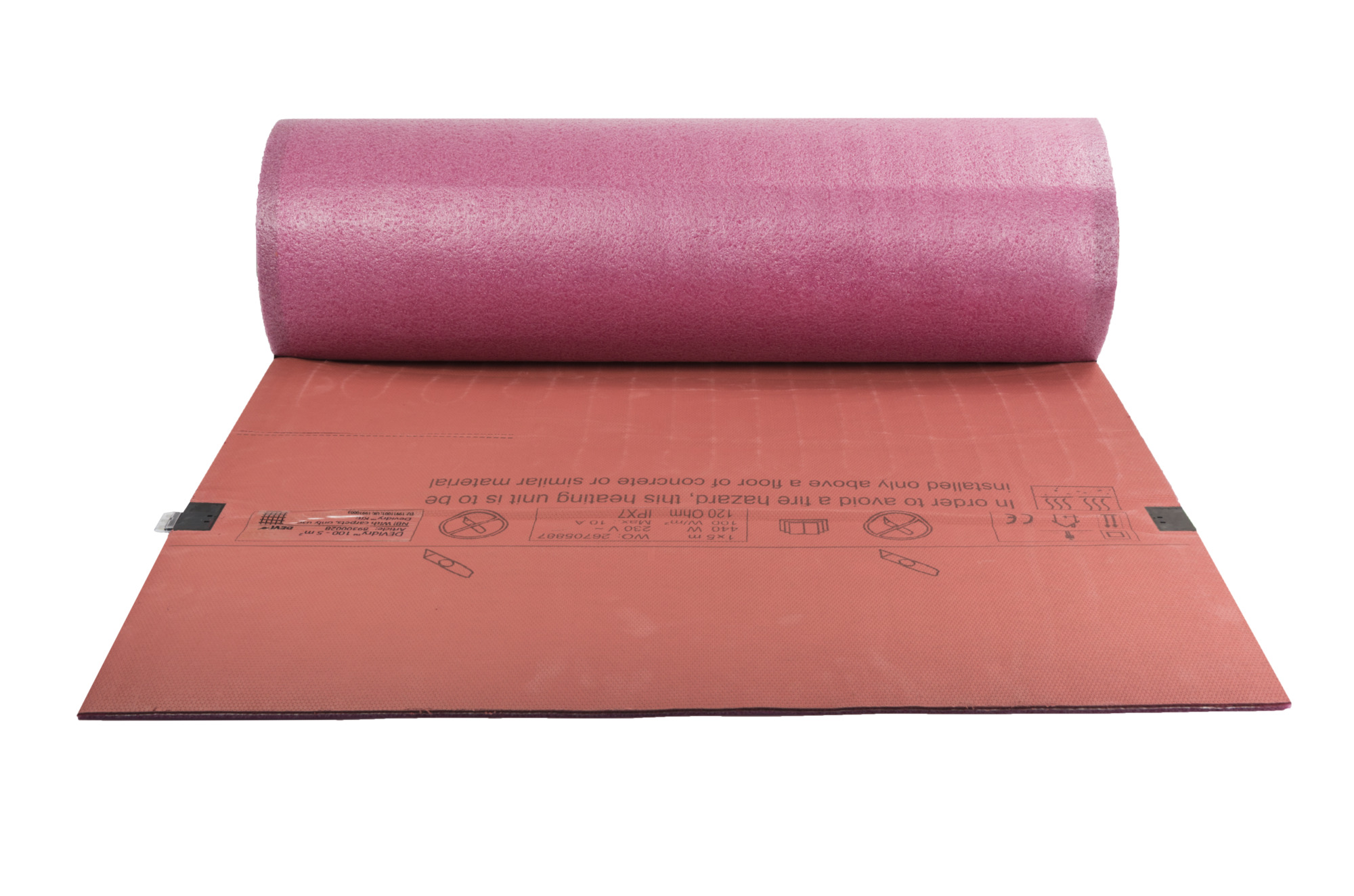 Danfoss DEVIdry™ — нагревательные маты под ламинат/дерево DEVIdry FM2 мат-заполнитель 2 м2 89300031 