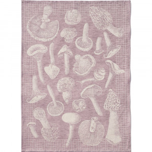 LEI_161_54 Полотенце кухонное 50/70 сиреневый 50% лен 50% хлопок жаккард LEITNER