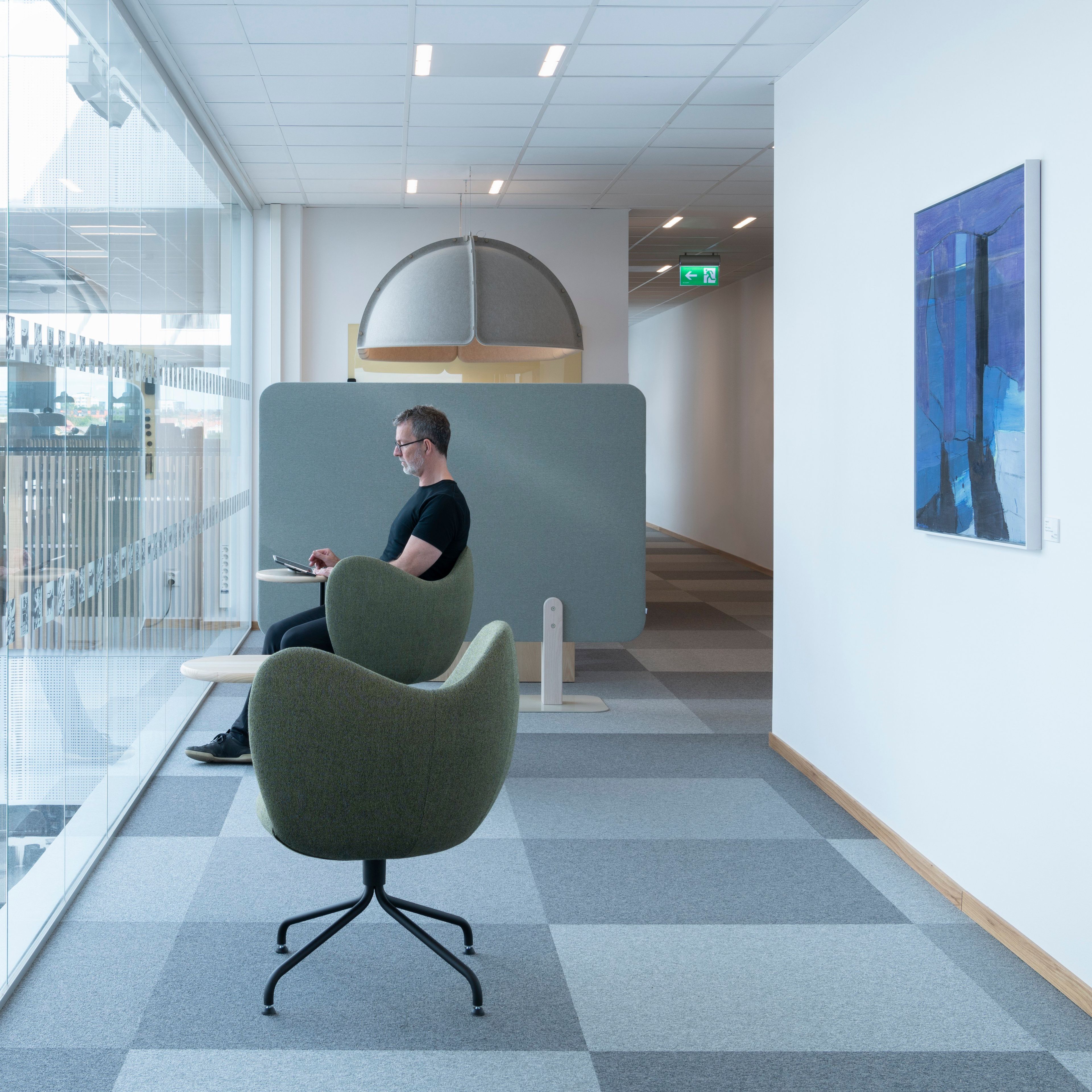 Тканевое кресло Bla Station Wilmer ARCH-00056279 - Вид №6