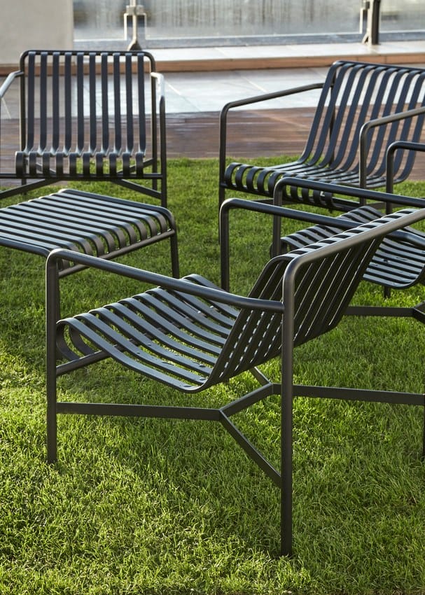 Стальная прямоугольная Садовая подставка для ног Hay Палисад ARCH-00043018 - Вид №34