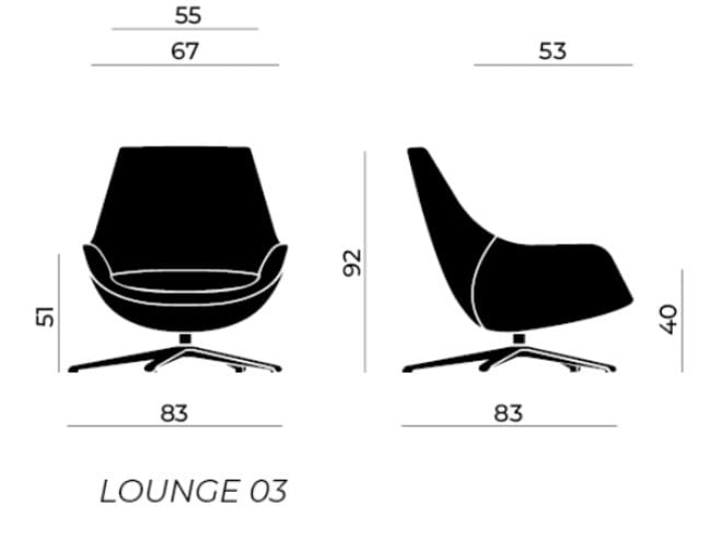 Спицевое вращающееся кресло с подлокотниками Nahu Crystal ARCH-00086109 - Вид №2