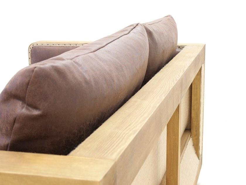 CREARTE COLLECTIONS 2-х местный кожаный диван Bambou essence 28 - Вид №7