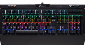 CH-9104113-RU Игровая клавиатура gaming™ strafe rgb mk.2 mechanical gaming keyboard, backlit rgb led, cherry mx silent (russian) Corsair