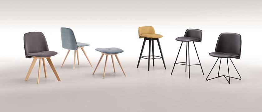 Natisa Высокий табурет с подставкой для ног Molly sun-id-1402612 - Вид №1