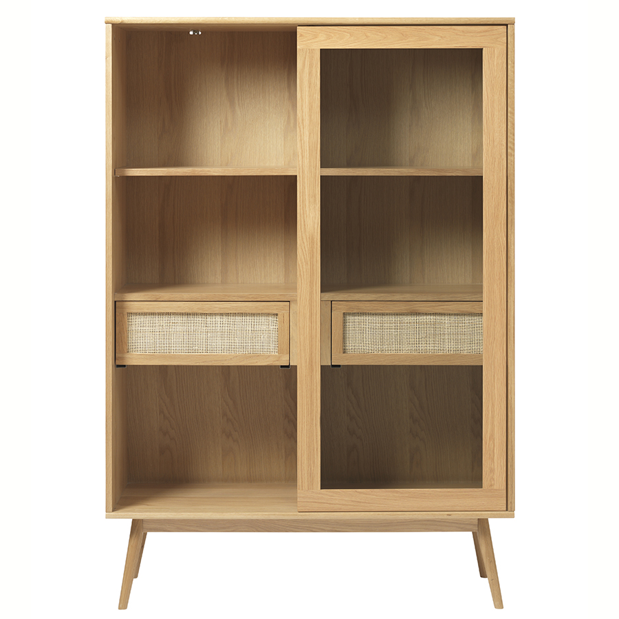 43280200 Шкаф книжный , barrali, 110х40х160 см Unique Furniture  - Вид №2