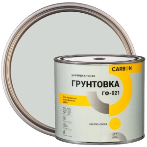 Грунтовка ГФ-021 Carbon светло-серая 1.9 кг 82746278 STLM-2092583