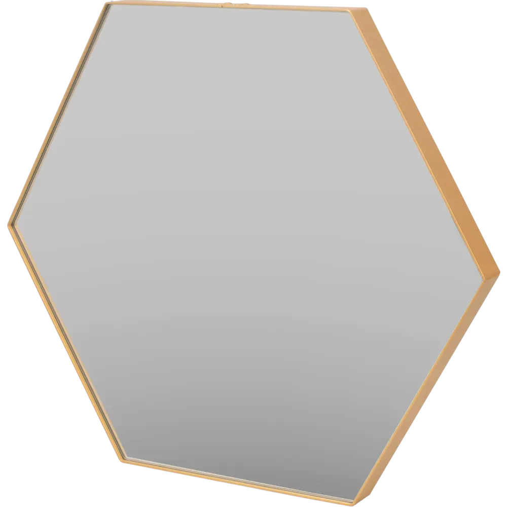 Зеркало Ferro 35х30 см цвет золотой Santreyd STLM-2075650 - Вид №2
