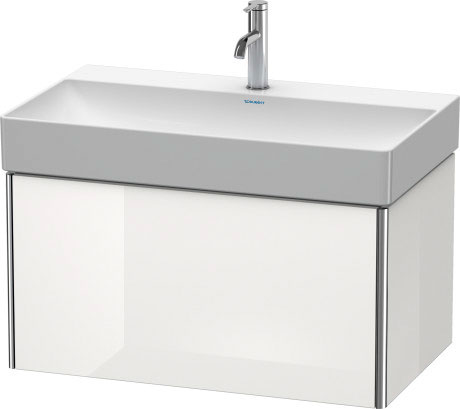 XS406202222 XSquare Тумбочка подвесная Белый глянцевый декор Duravit - Вид №2