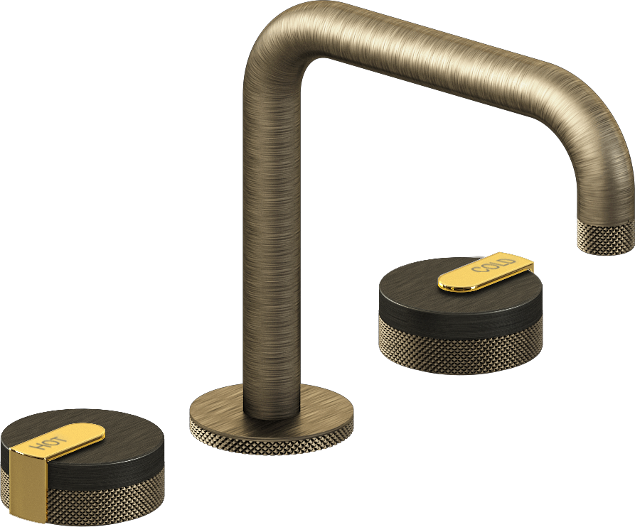 E-11511-R1BOX-L1AU-VBB Смеситель для умывальника на 3 отвертия GRAFF MOD+