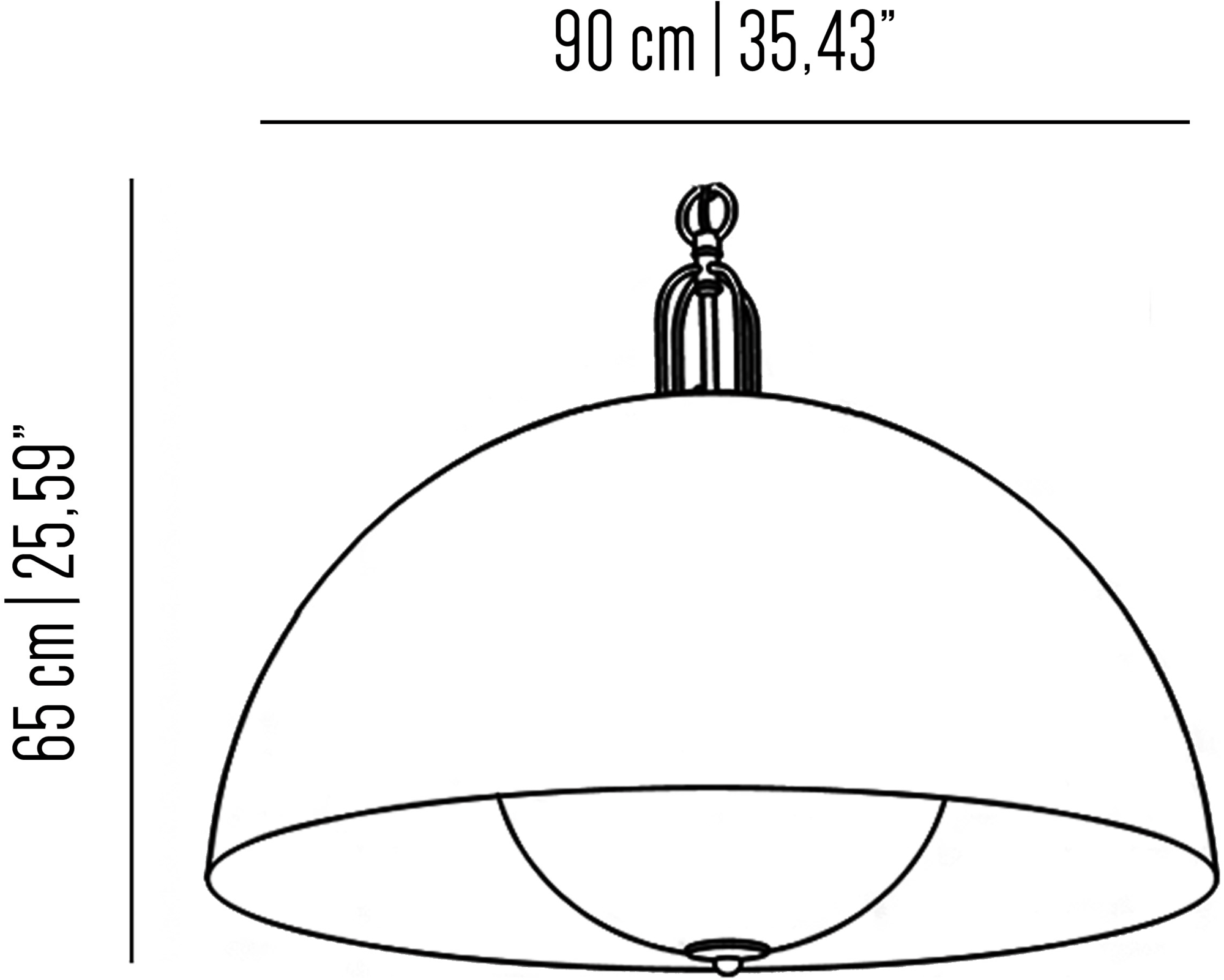 Il Bronzetto Подвесной светильник с динамиком и bluetooth Soundlight Sdh01_s - m - l - Вид №5