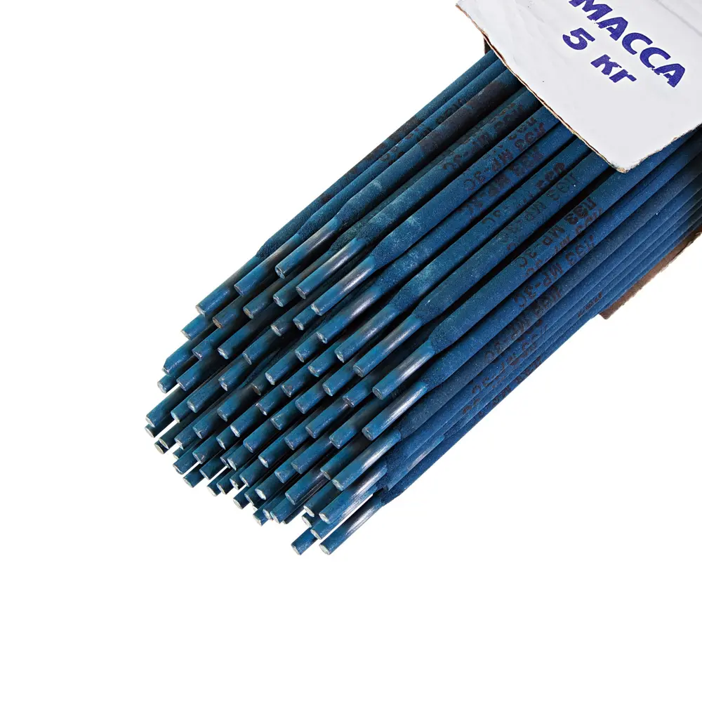 Электроды сталь МР-3С 4 мм 5 кг, цвет синий Santreyd STLM-2064836 - Вид №2