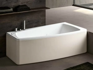 Albatros Асимметричная акриловая ванна с гидромассажем Thea 01th75bs