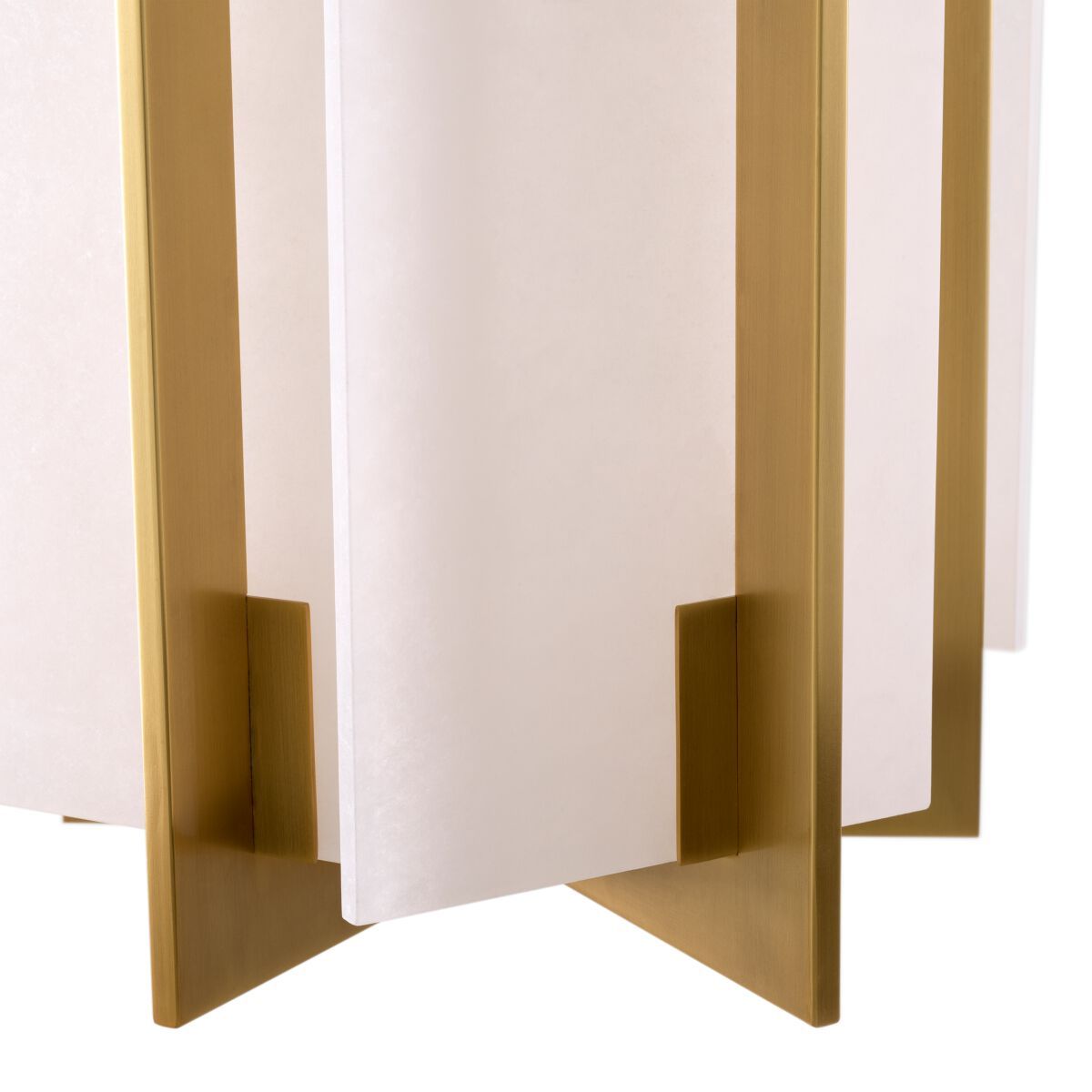 Светодиодный подвесной светильник из алебастра и латуни Eichholtz LUGANO ARCH-00084402 - Вид №1