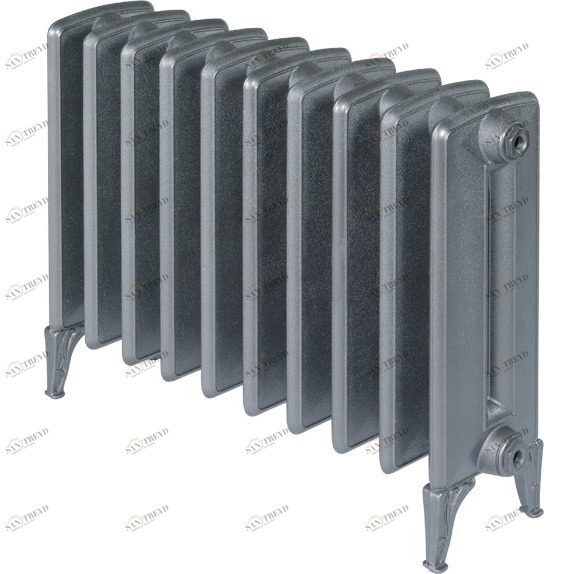 Чугунный радиатор Viadrus Bohemia 450/220 4 секции с ножками 7584
