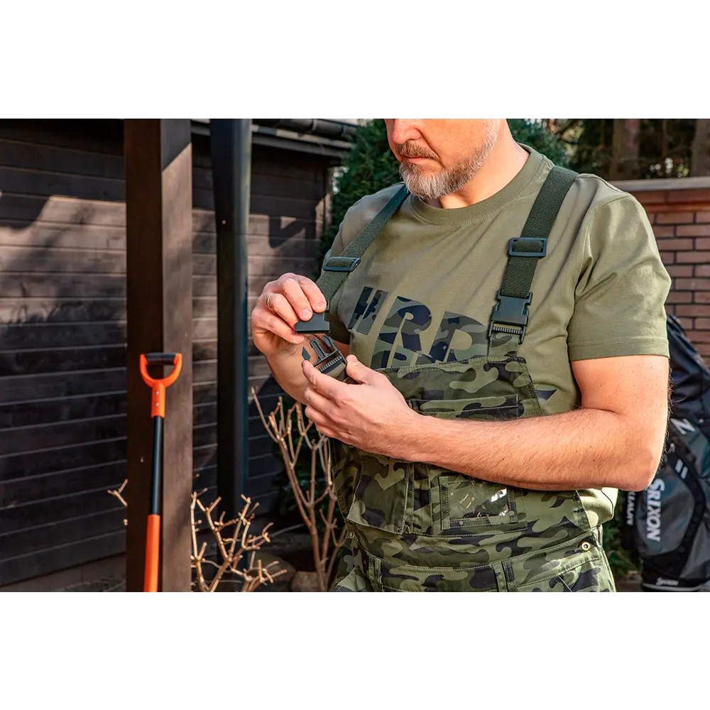 Футболка мужская Neo Tools Camo зеленая хлопок с принтом размер L рост 184 STLM-2033790 - Вид №3