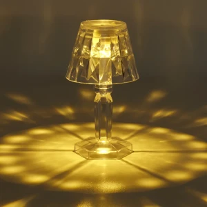 Настольный светильник Freya с золотистым конусным плафоном 89375759