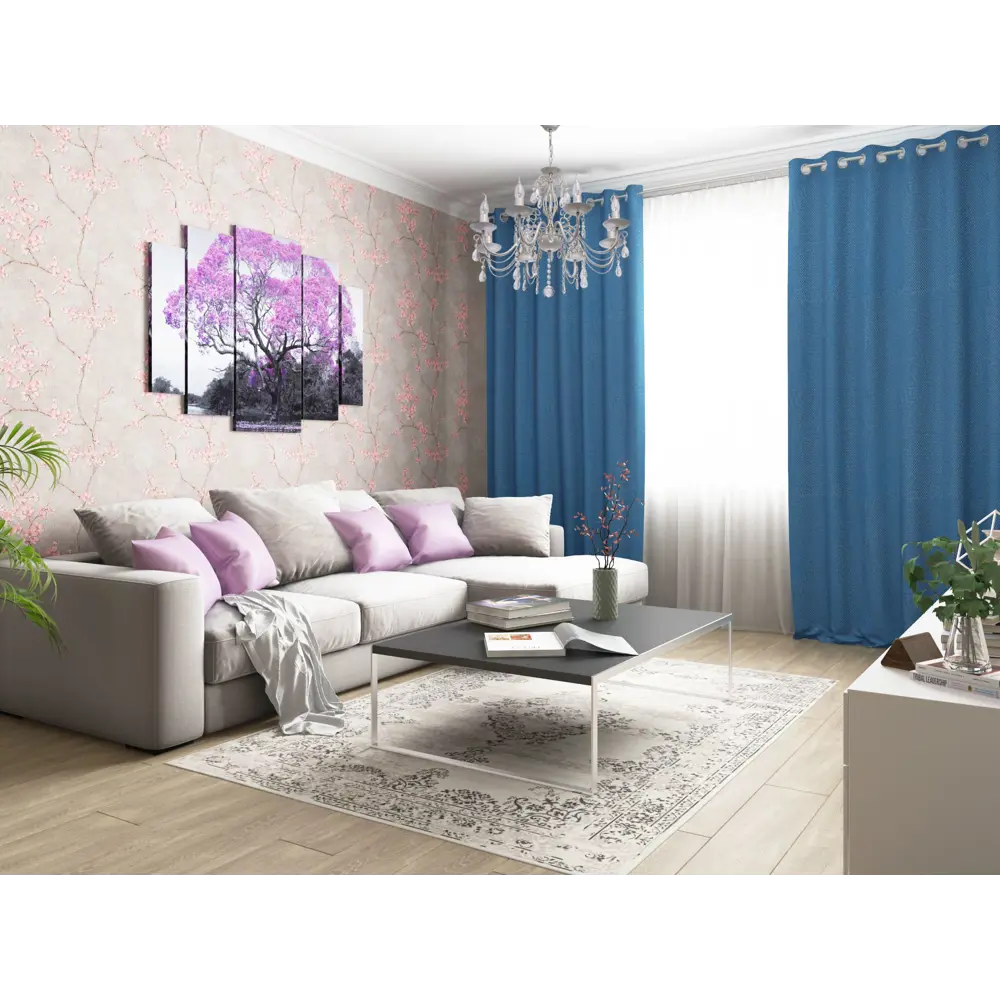Обои флизелиновые Московская обойная фабрика Сакура серые 1.06 м 4038-9 18580859 STLM-2179067 - Вид №5