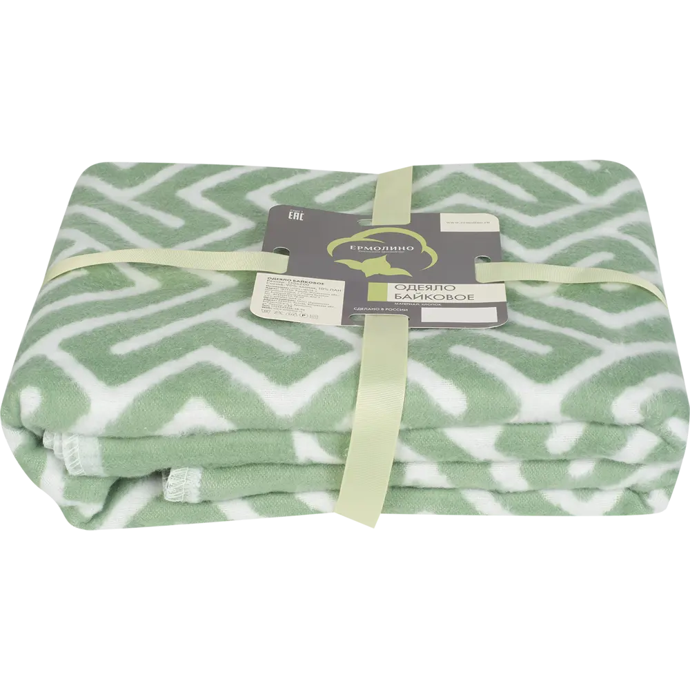 Одеяло, байка, 150х200 см, цвет зелёный Santreyd STLM-2087408 - Вид №2