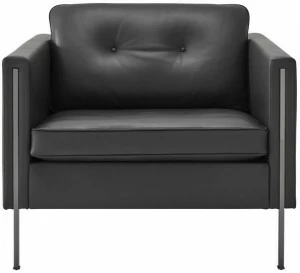 Ligne Roset Кожаное кресло с подлокотниками Andy