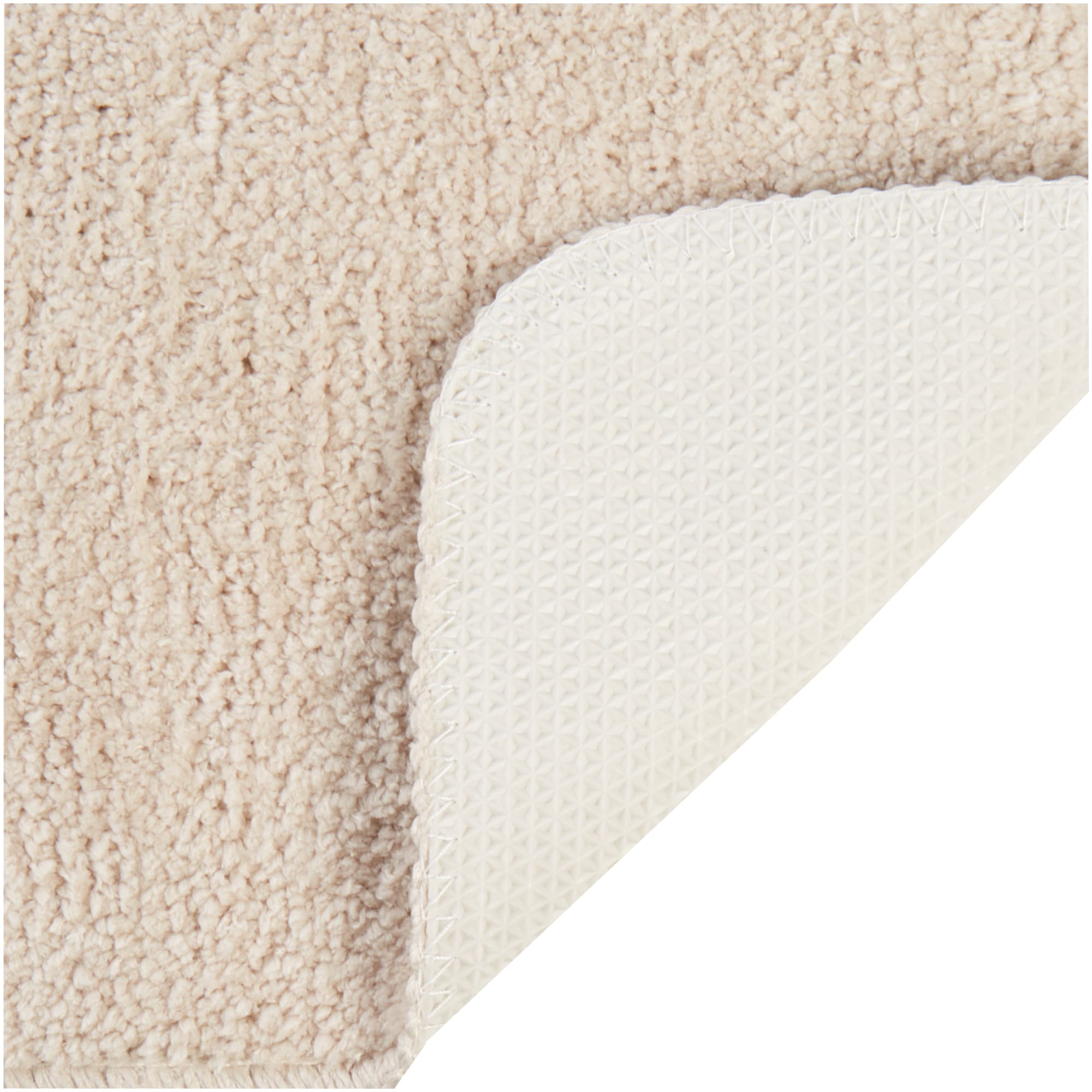 82392207 Коврик для туалета 45x45 см цвет бежевый Passo Santreyd  - Вид №2