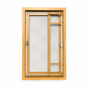 Ревизионный люк под плитку, распашной с регулировкой 300Х400