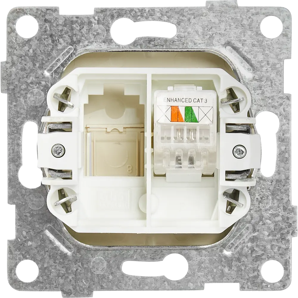 Телефонная розетка GUSI Electric Ugra RJ12 для скрытого монтажа 83864416 STLM-0045200 - Вид №3