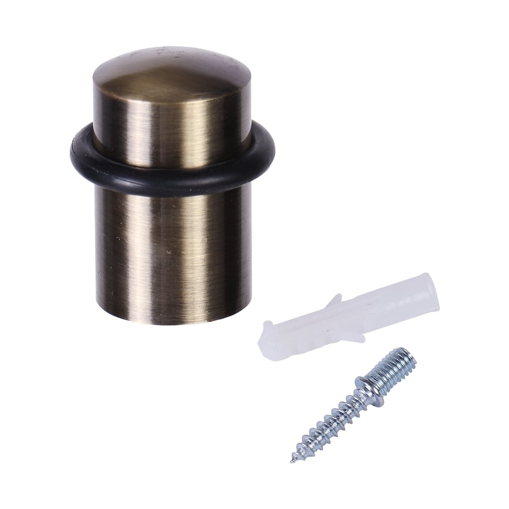 Дверной стопор , 35x35x42 мм, антик бронза LJPS0040 Public Steel Россия  - Вид №2