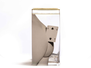 Стеклянная ваза