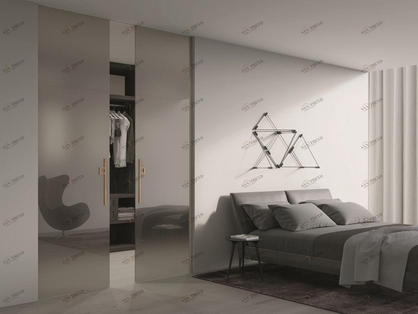 FOA Раздвижная стеклянная дверь с ручкой стивиа Space sun-id-1482623