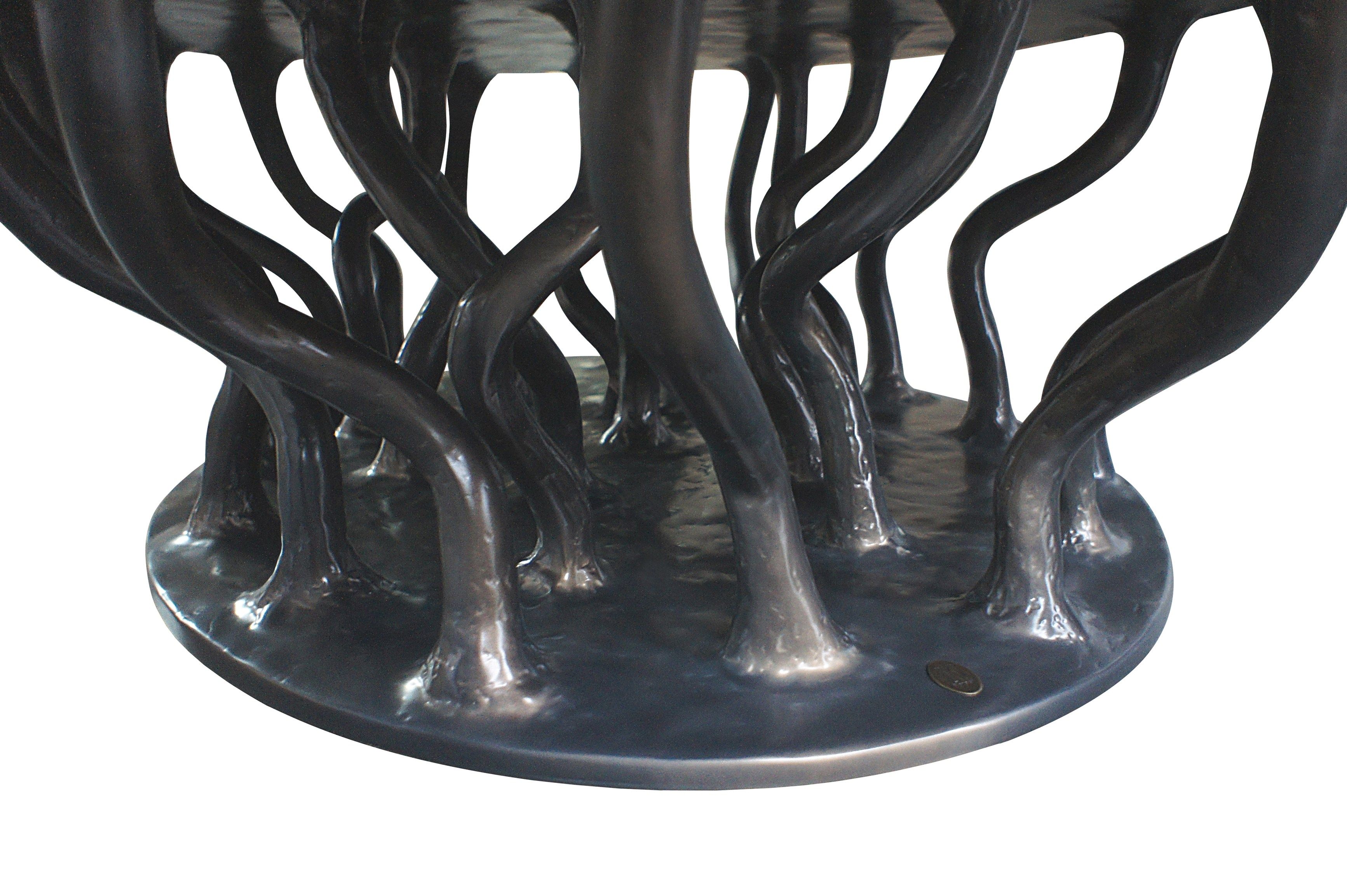 Журнальный столик из дерева и стекловолокна KARPA Allana ARCH-00078379 - Вид №4