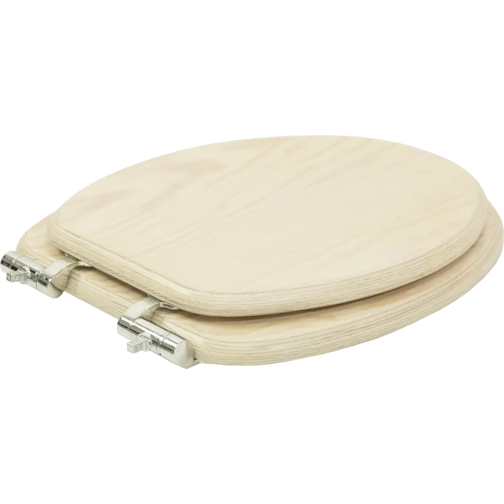 Сиденье для унитаза «Лондон» цвет белый дуб с микролифтом Santreyd STLM-2207736 - Вид №2