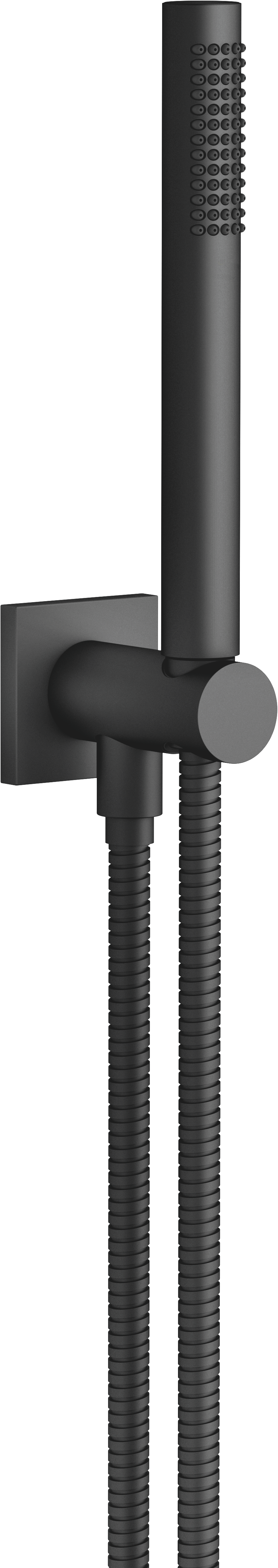 Ручной душевой набор со встроенным держателем для душа - матовый черный 27802970-33