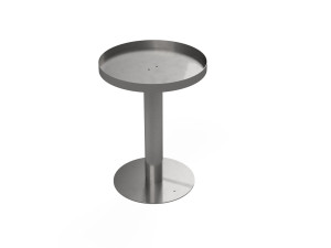 Стальная напольная пепельница для общественных мест